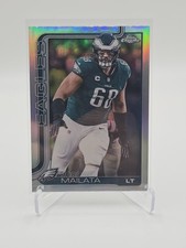2025 TOPPS CHROME REFRACTOR #245 JORDAN MAILATA EAGLES