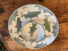 Vintage Vermont Pottery Chip Dip Ceramic Serv...