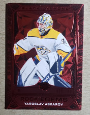 2023-24 Black Diamond Rookie Gems Red Yaroslav Askarov RC /100 Predators