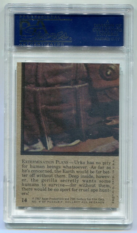 1975 PLANET OF THE APES EXTERMINATION PLANS #14 | PSA NM-MT 8 | - Image 2 of 2
