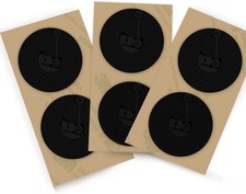 10PCS NFCTags NFC Anti Metal Sticker,NTAG215 10pcs Black, Black