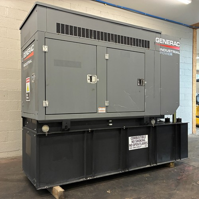 #ad 48KW Generac John Deere Diesel Generator 366hrs 120 240v 1 Phase WE SHIP $9750.00