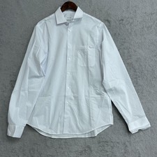 Calvin Klein Mens Performance Regular Fit Dress Shirt  M/15-15.5  32-33  Whit