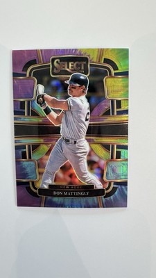 2024 Panini Select Baseball - Don Mattingly Tie Dye SSP New York Yankees #/25