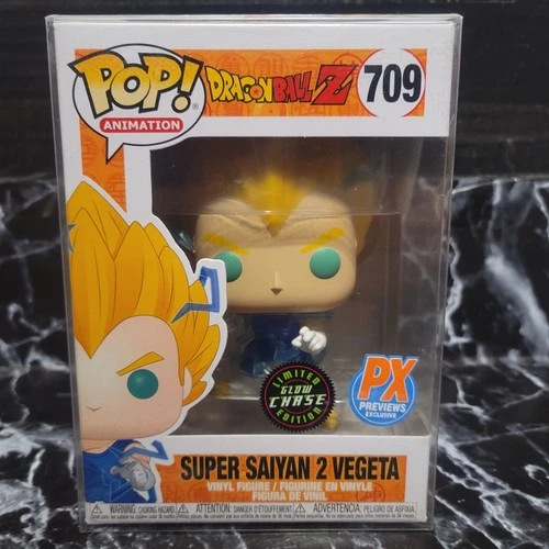 Super Saiyan 2 Vegeta Chase GITD PX Dragonball Funko Pop #709