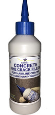 Flexible Concrete Hairline Crack Filler Light Gray , DIY - No Special Tools Nee