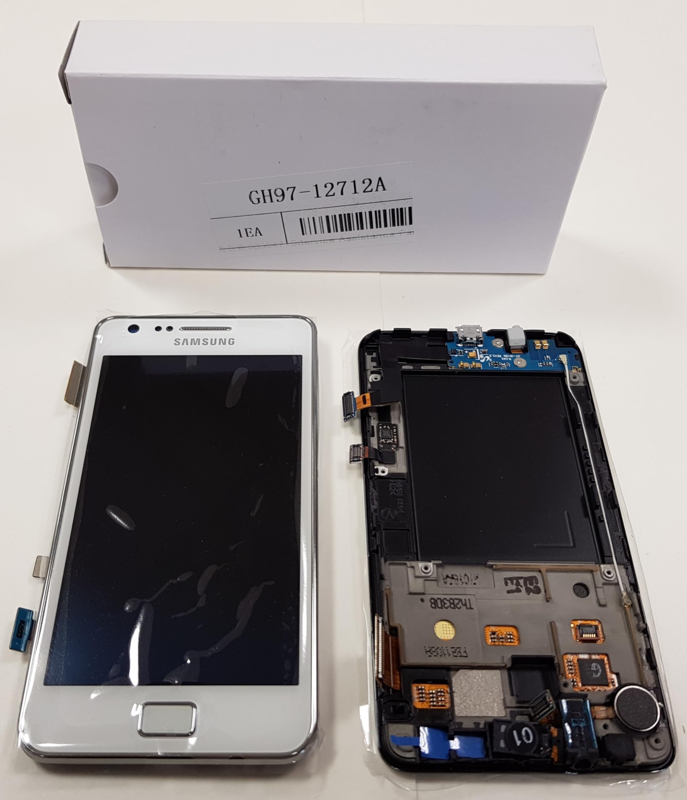 LCD DIRECT LTD Display originale per attacco LCD SM-GT-I9100 Galaxy S2, (n1l)