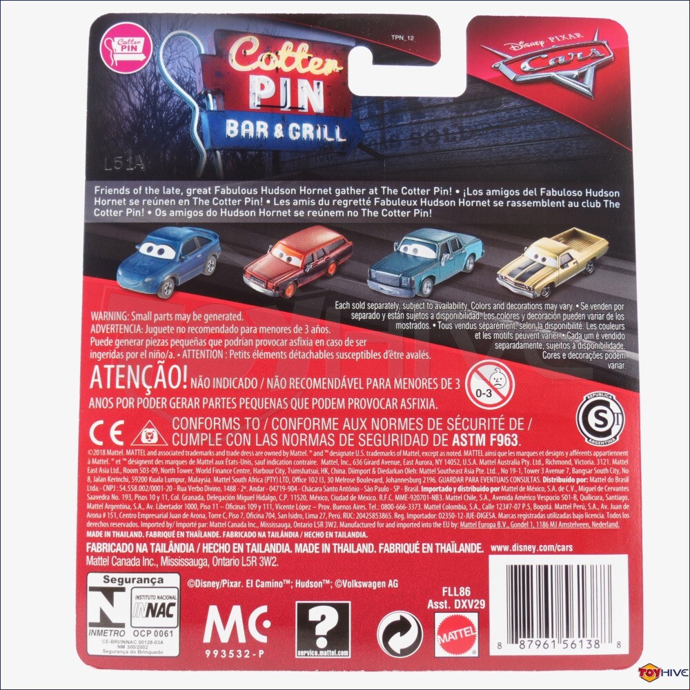 Mattel FLL86 Disney Pixar Cars Xanadu Bumpers for sale online | eBay