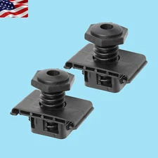Set of 2 Adjustable Hood Bumper Buffer Fit For Dodge Ram Truck 55276482AB