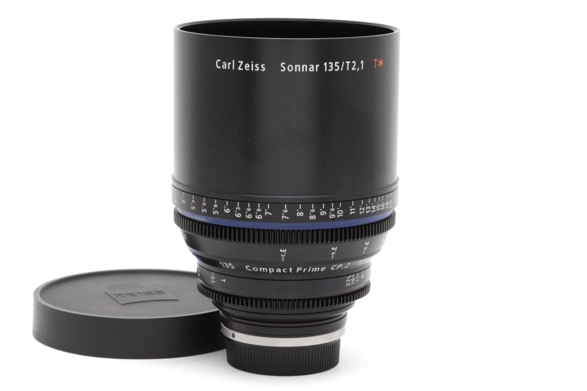 ZEISS 135mm T2.1 Sonnar T* CP.2 Compact Prime Lens in EF Mount