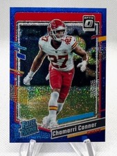 2023 Panini Donruss Optic Chamarri Conner Blue Sparkle SP