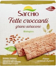 Sarchio Knusprige Scheiben Buchweizen Bio 5 x 24 g