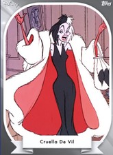 [DIGITAL CARD] Topps Disney - Cruella De Vil x9 - Base Tier 1 2021 S1 - White