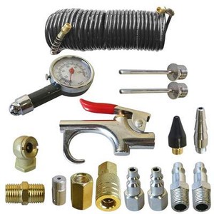 16-Piece Air Tool Accessory Kit with Hose - C16K