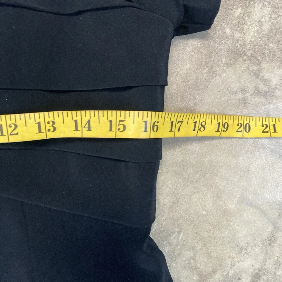 Bob Mackie Boutique Dress Women 12 Black Evening Long Midi Off The Shoulder Gown - Image 4 of 4