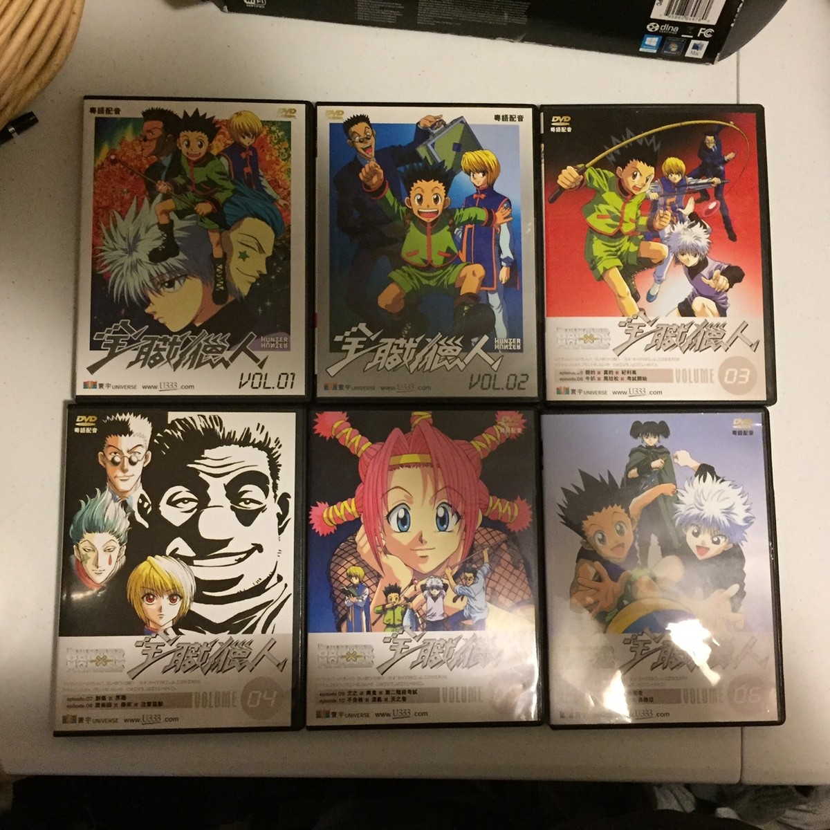 DVD HUNTER X HUNTER ANIME Cantonese Region 3 Volumes 1-6 RARE | eBay