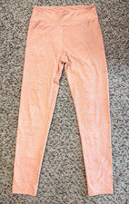 LuLaRoe Leggings Women's one size Hidden Minnie Illusion Orange Sherbet Disney