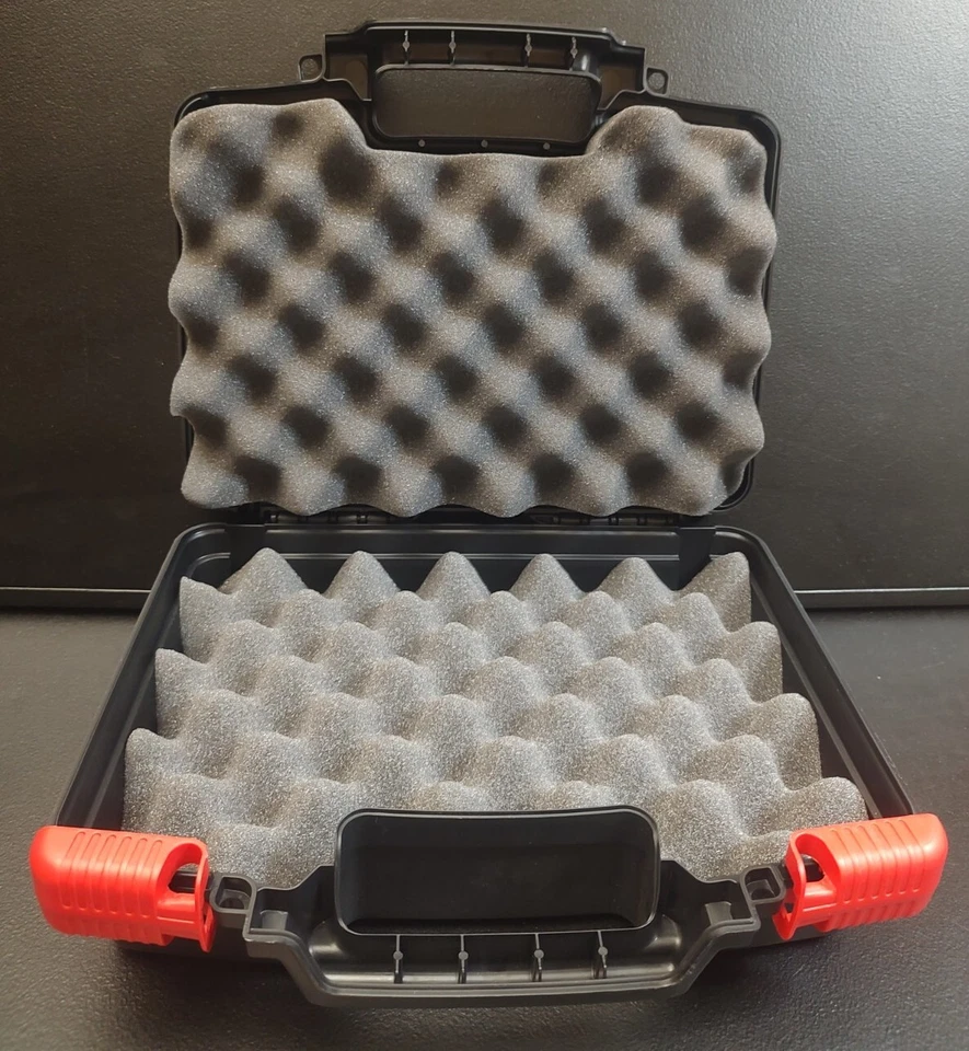 Estuche para pistola Ruger bloqueable se adapta a la mayoría de las pistolas de plástico duro con espuma 12 x 9 x 3,75 Foto 4 de 4