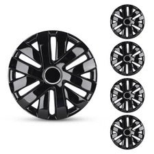 15" Hubcaps Set of 4 Automotive Wheel Tire Covers Accessories, Replacement 