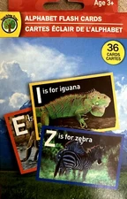 ALPHABET FLASH CARDS, Teaching Tree All Ages 3+ Boy Girl Gift NEW!