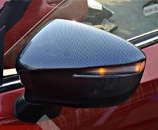 Carbon Fiber Door Side Mirror Cover Protector For Mazda Cx5 2021 Car Accessories
