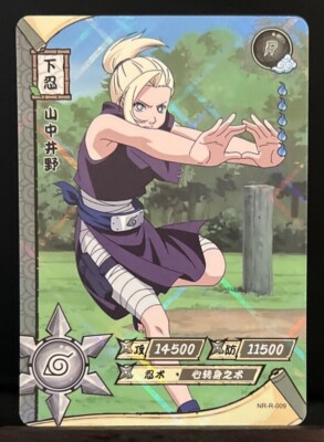 Naruto Shippuden rare Ino Yamanaka nr-r-009 CCG TCG Japan JPN Foil
