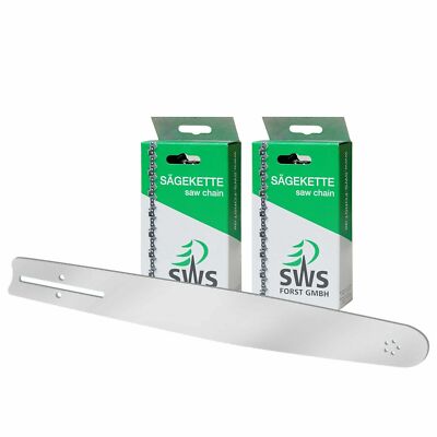 SWS Forst GmbH Sägekette, 3/8" 1,3 Mm, 44 TG – Längerer Schneidezahn, Für Stihl & Andere Motorsägen