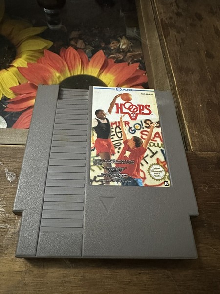 HOOPS NINTENDO NES PAL B ESP -Raro Solo Vendido En España