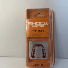 NEW Shock Doctor Sport Mouthguard Gel Max Adult 11+ USA