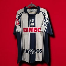 Rayados del Monterrey Home 98/99 -  ABASPORT - 2XL (USA-XL) Retro