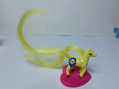 LOT Figurines Galoob Cutie Club Mini Pouces Poney 1989