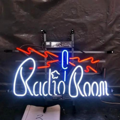 Radio Room Neon Sign 20''x16'' Lamp Beer Bar Pub Store Wall Deocr