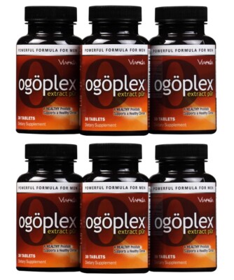 Ogoplex Male Prostate & Climax Enhancement Supplement - 30 count (6 Pack)