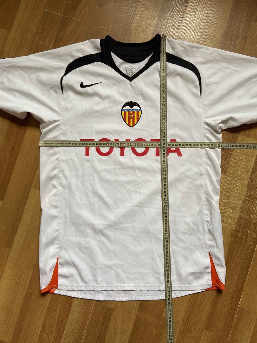 VALENCIA 2005 2006 HOME FOOTBAL SHIRT SOCCER JERSEY NIKE 195961 sz