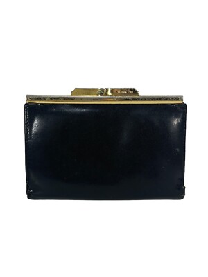 Vintage Christian Dior ~ Women Dior Clutch Party Kiss Lock Navy main image 0