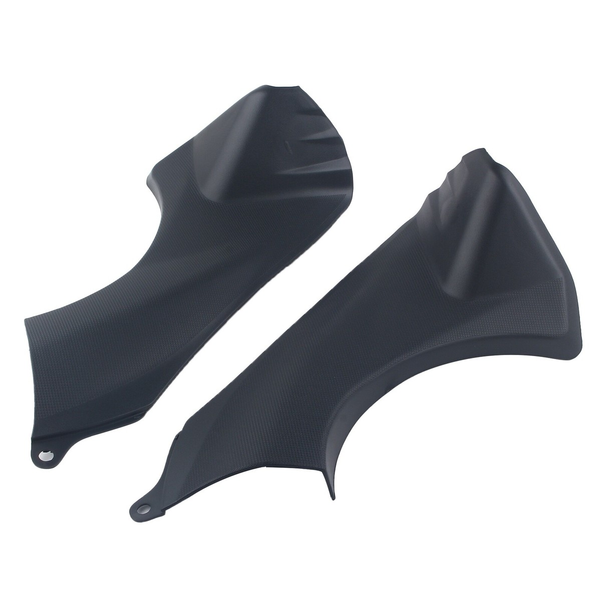 Front Air Duct Tube Cover Fairing Black Fit For KAWASAKI