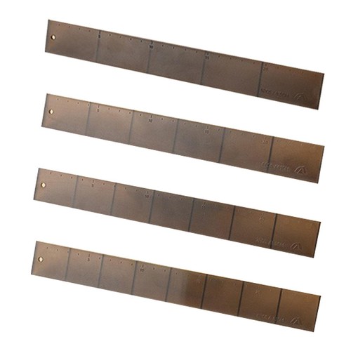 4Pcs Biscuit Cake Rolling Mold Balance Ruler Transparent Thickness ...