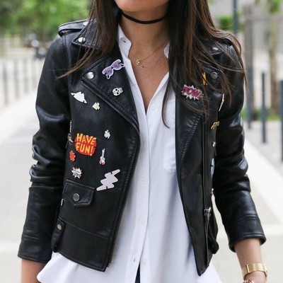 zara teddy biker jacket