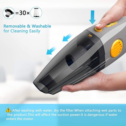 Home Rechargeable Car Vacuum Cleaner Wireless Handheld Vaccum Cleaner