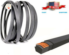 60" Deck Spindle Belt for Exmark Lazer Z E-Series X-Series 60" 198.9" X 5/8"