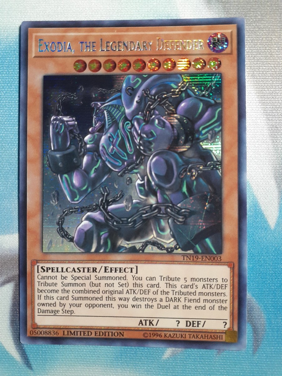 Yugioh Exodia, the Legendary Defender - TN19- Prismatic Secret