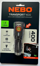 Nebo Transport 400 2-in-1 Car Charger Flashlight 400 Lumens Poc-1006 Nebo Transport 400 2-in-1 Car Charger Flashlight 400 Lumens Poc-1006