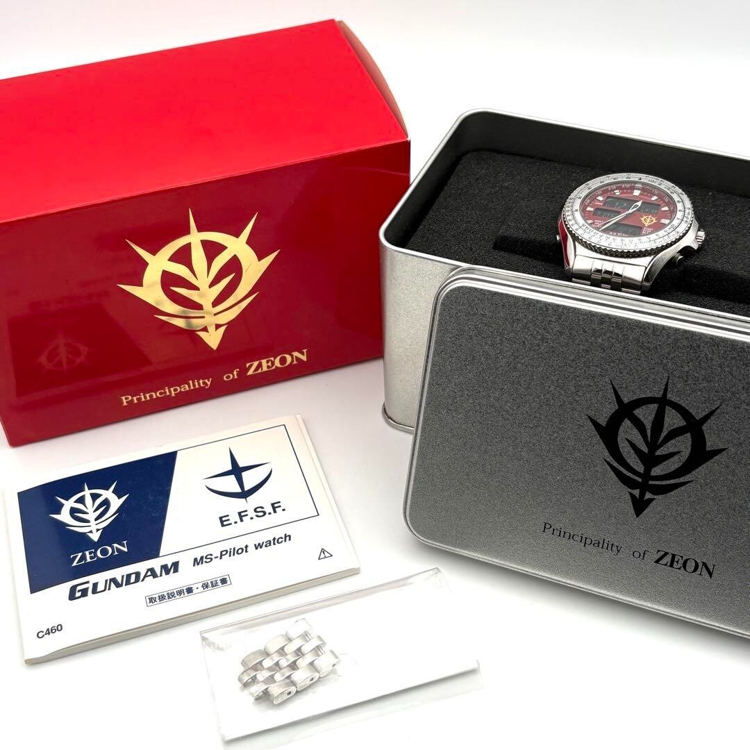 CITIZEN ZEON GUNDAM C460 watch used | eBay