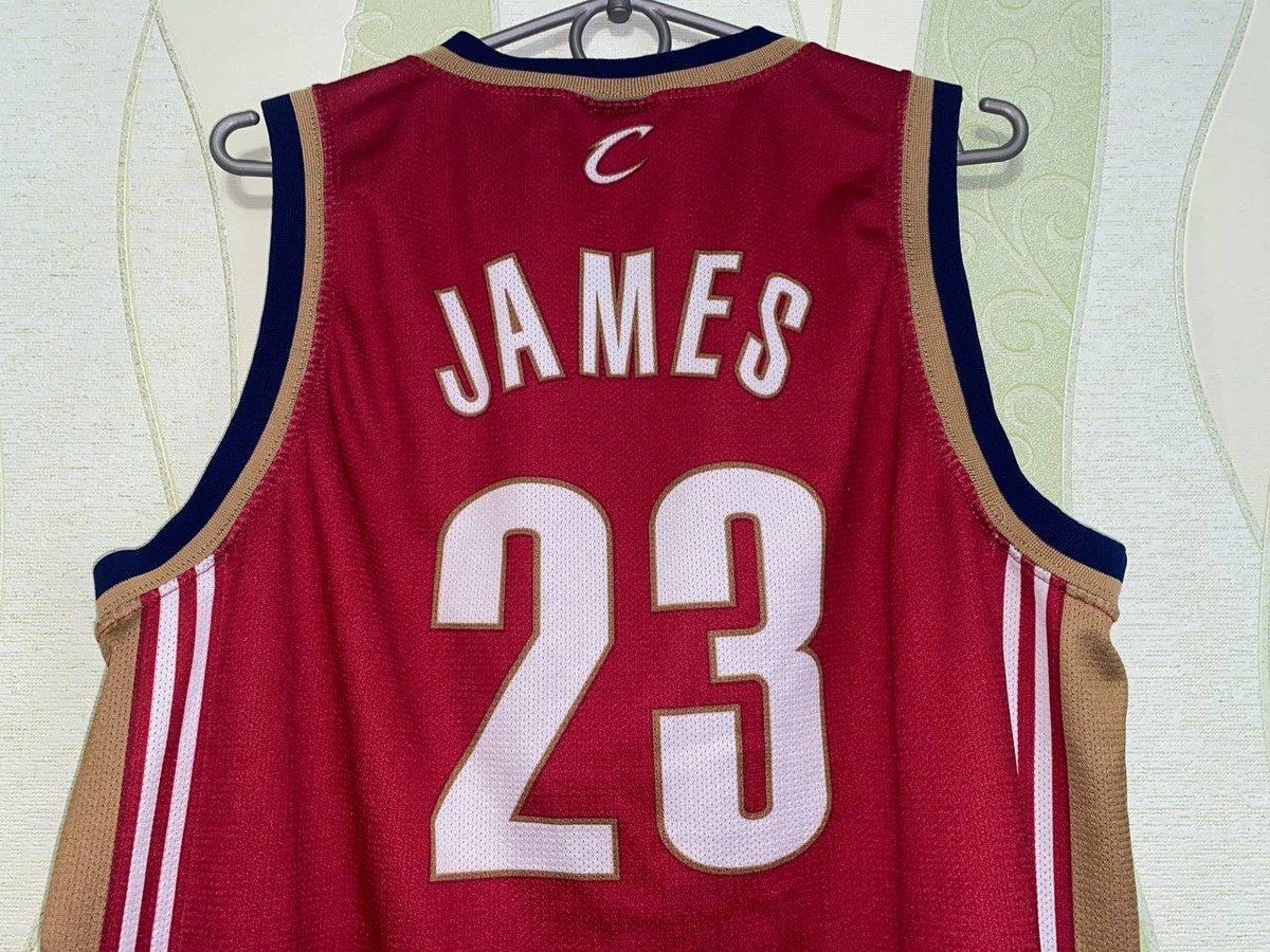 NBA AUTHENTIC Cleveland Cavaliers LeBron James #23 Champion