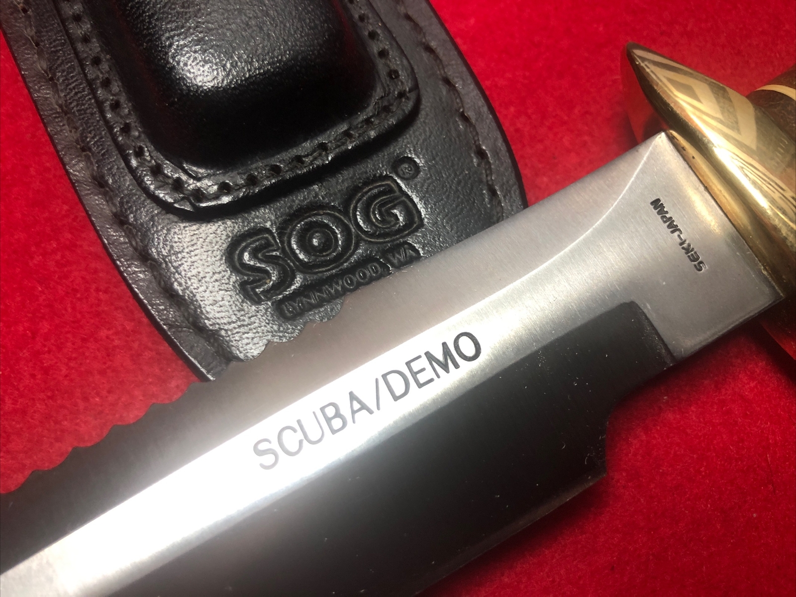 NOS Vintage Sog Scuba Demo SSD89 Seki Japan eBay