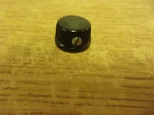 NEW  Small Plastic Black Knob 2246 5/8 x 3/8" *FREE SHIPPING*