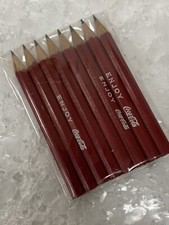 Lot of 8 Vintage Coca Cola Enjoy Pencils Smal...