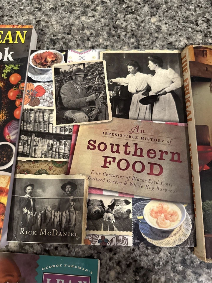 Cookbook lot of 4 Books Vintage New Mediterrane Southern Grill Plant Health - Image 4 of 4