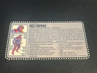 gi joe lot File Card 1992 Heli Vipers Great Condition