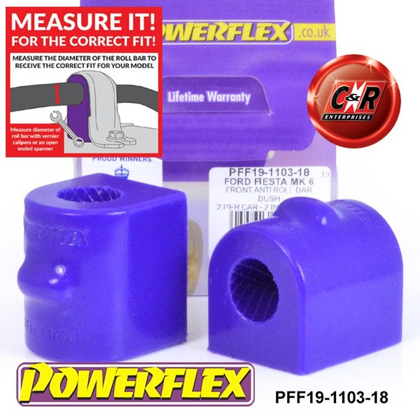 PFF19-1103-18 Powerflex Road Stabilisator Vorne Buchsen 18Mm-image
